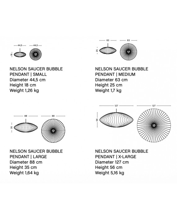 HAY Nelson Saucer Bubble Pendant