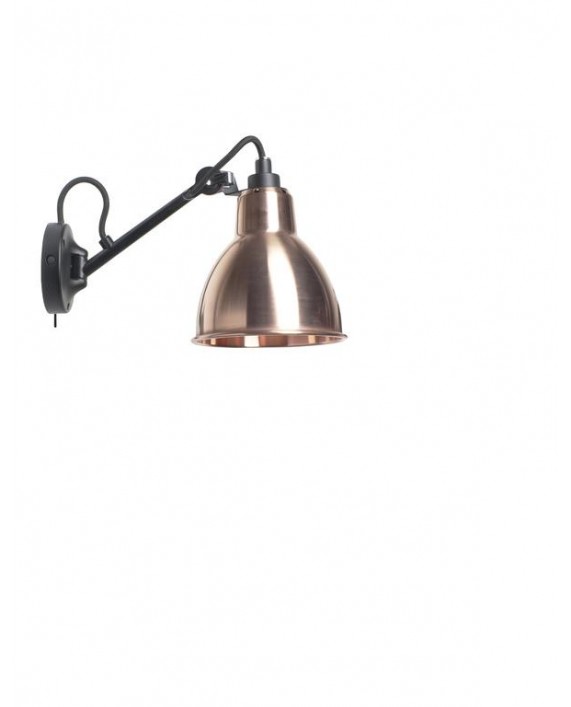 Lampe Gras No104 Wall Lamp Black Body