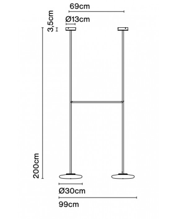 Marset Ihana 2 Ceiling Lamp