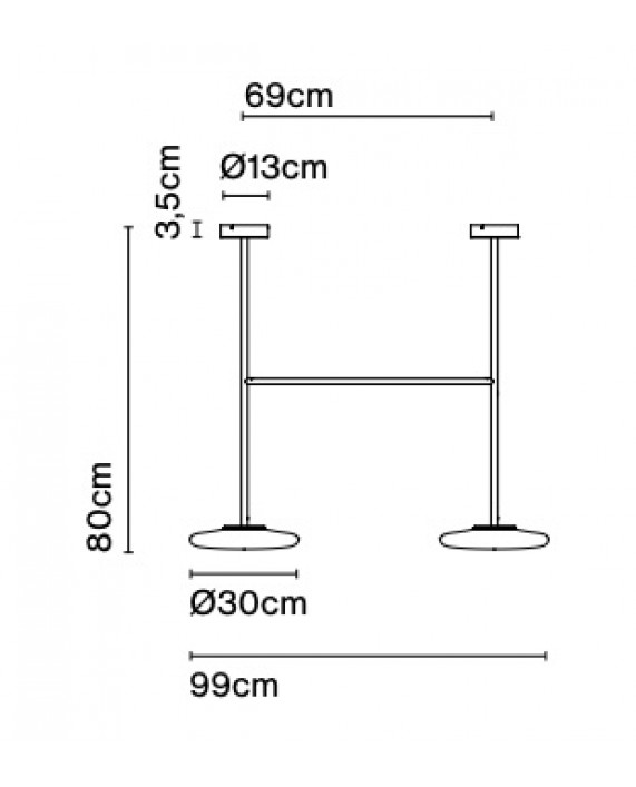Marset Ihana 2 Ceiling Lamp
