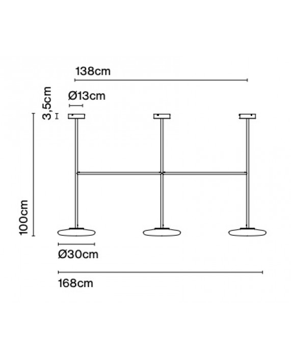 Marset Ihana 3 Ceiling Lamp