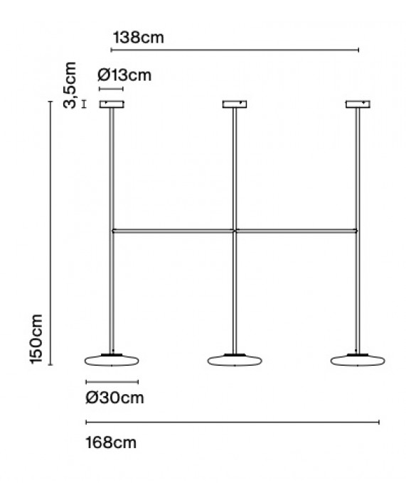 Marset Ihana 3 Ceiling Lamp