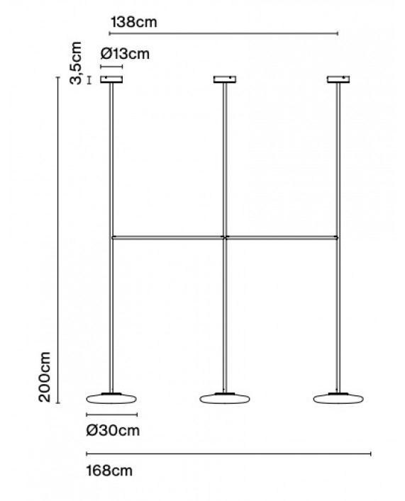Marset Ihana 3 Ceiling Lamp