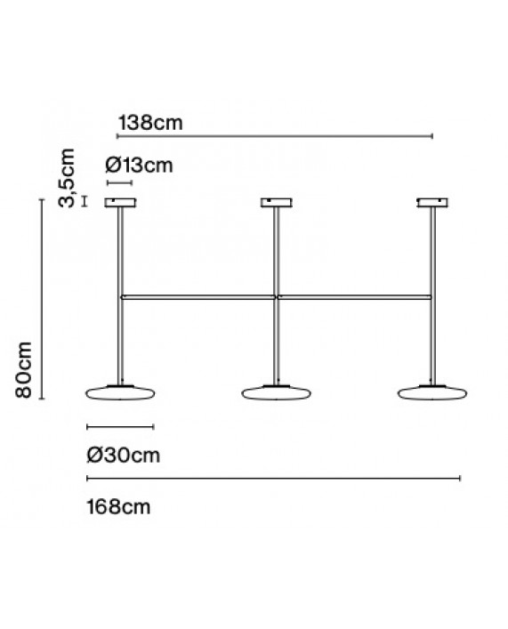 Marset Ihana 3 Ceiling Lamp