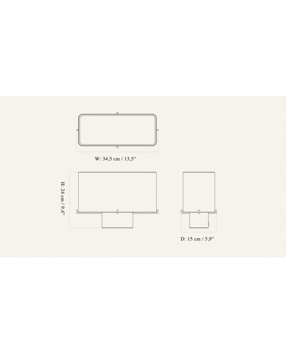 Audo Nonna Aluminium Table Lamp