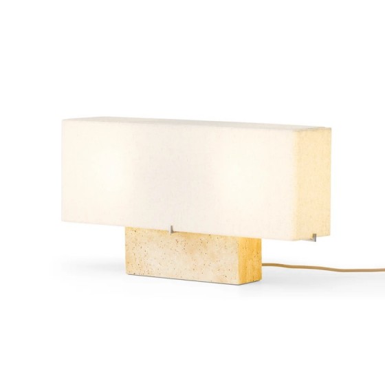 Audo Nonna Travertine Table Lamp
