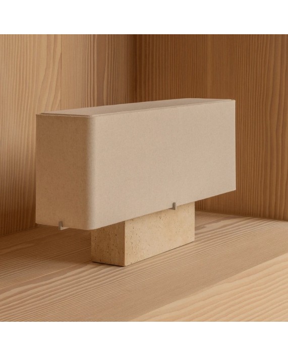 Audo Nonna Travertine Table Lamp