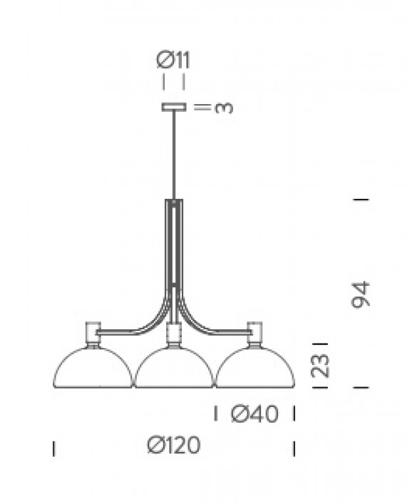 Nemo AS43C Pendant Lamp