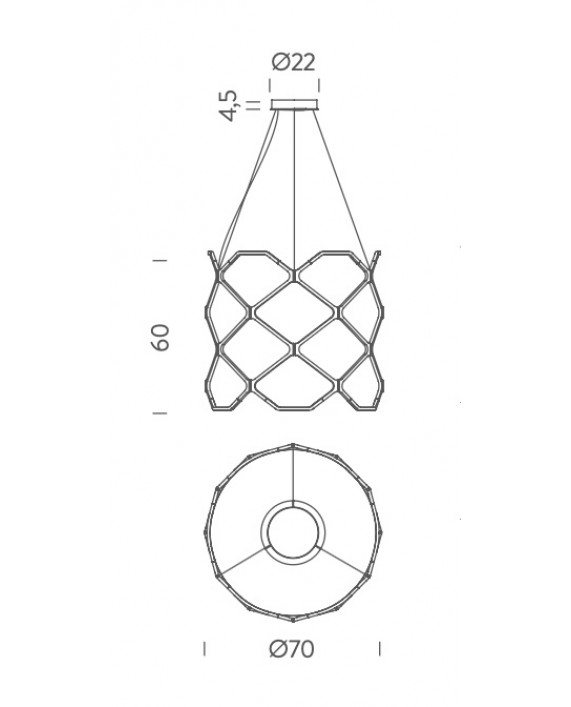 Nemo Titia Pendant Lamp