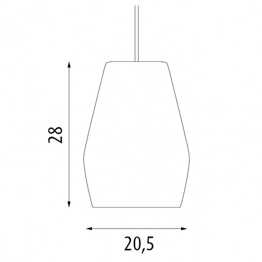 Northern Lighting Bell Pendant Lamp