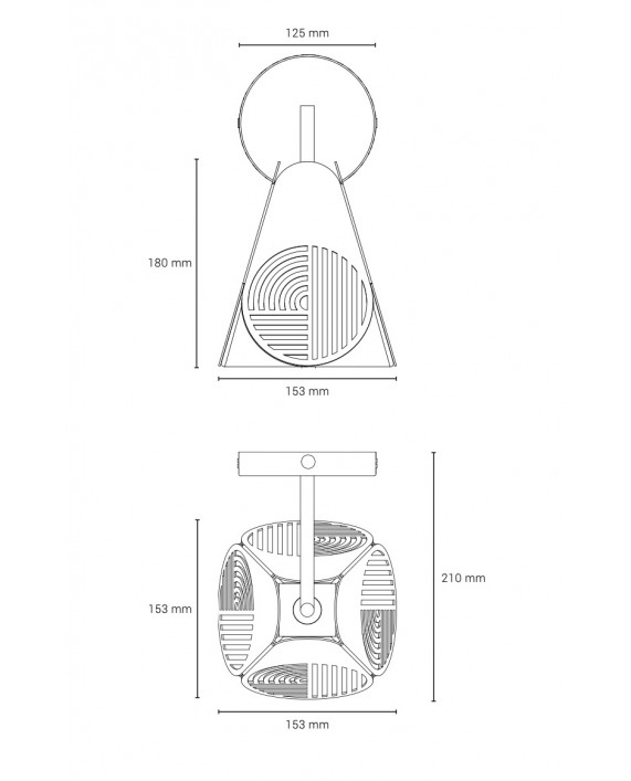 Oblure Notic Wall Lamp