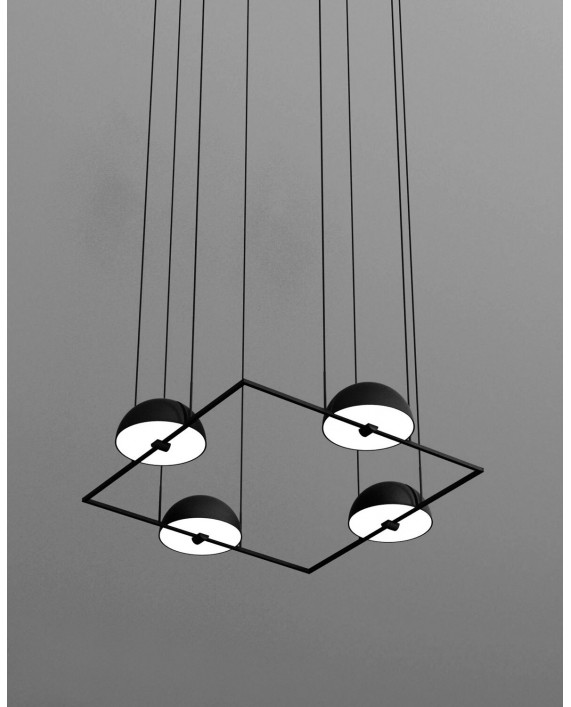Oblure Trapeze Quartette Pendant Lamp