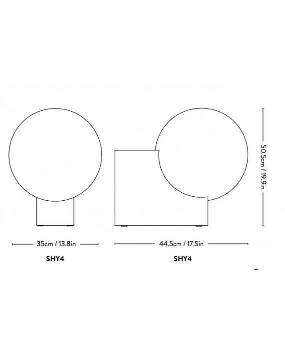 &Tradition Journey SHY4 Floor Lamp