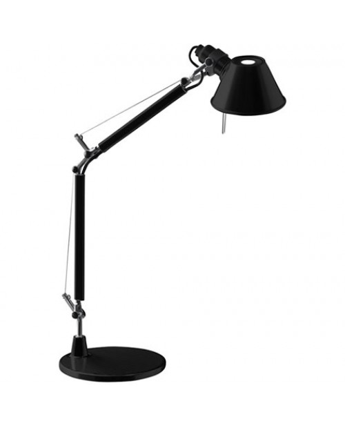 Artemide Tolomeo Micro Black Desk Lamp